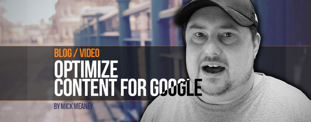 How to Optimize your Content for Google