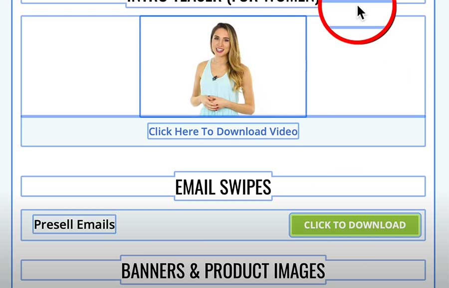 Affiliate marketing email swipes
